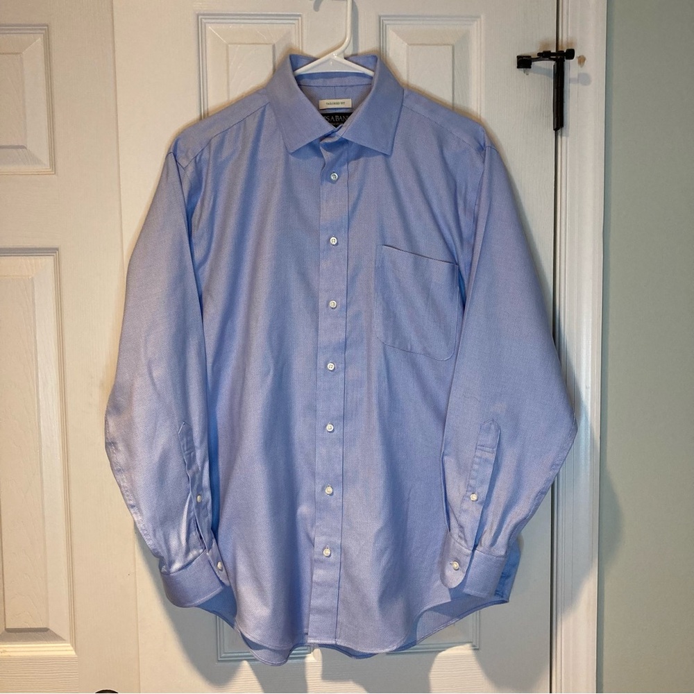 Jos. A. Bank Light Blue Dress Shirt Men’s Size 16-33